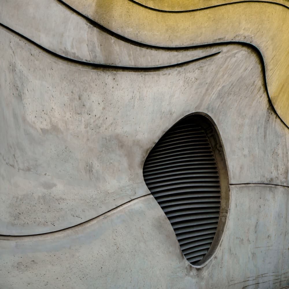 Abstract Wavy Wall by Gilbert Claes — canvas wall art