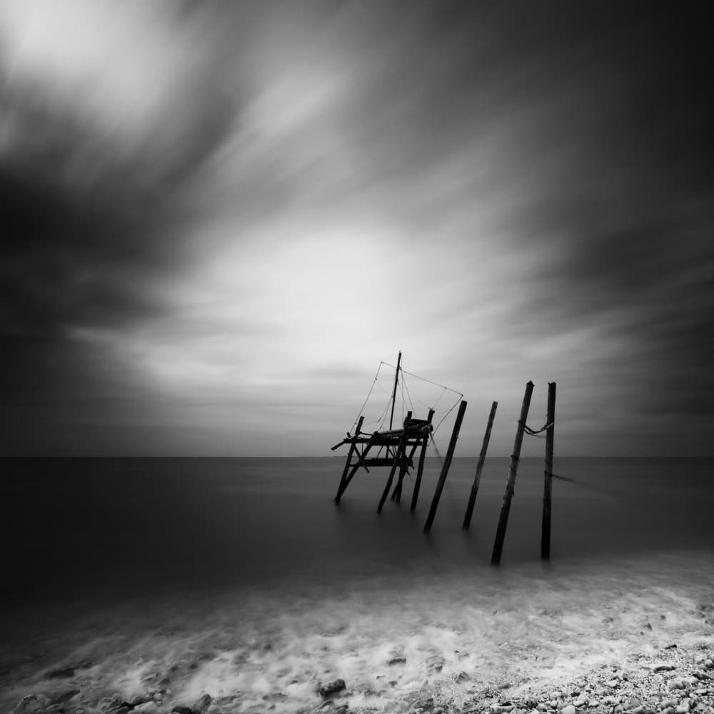 Tranquil Ocean Pier by Massimo Della Latta — canvas wall art