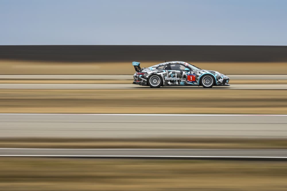 High-Speed Race Car by Croitoriu Flavius — canvas wall art
