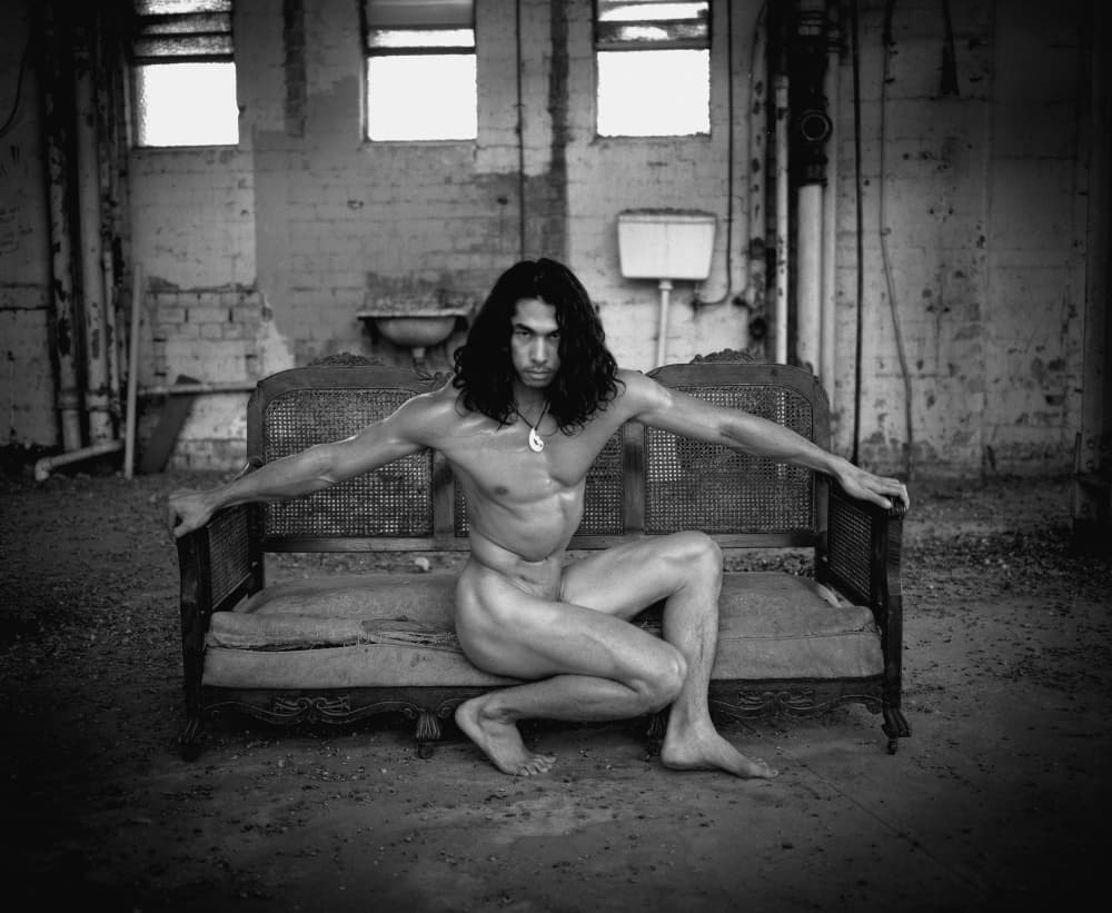 Raw Power Nude by Allan Li wp — canvas wall art