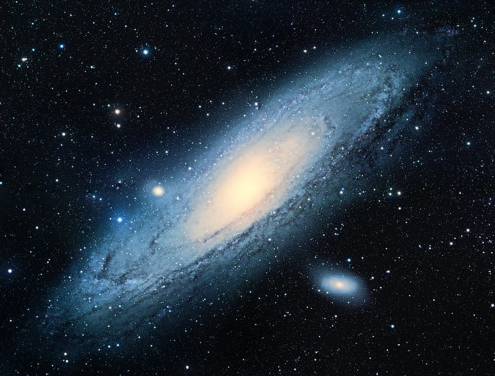 Andromeda Spiral Galaxy by Bo Chen — canvas wall art