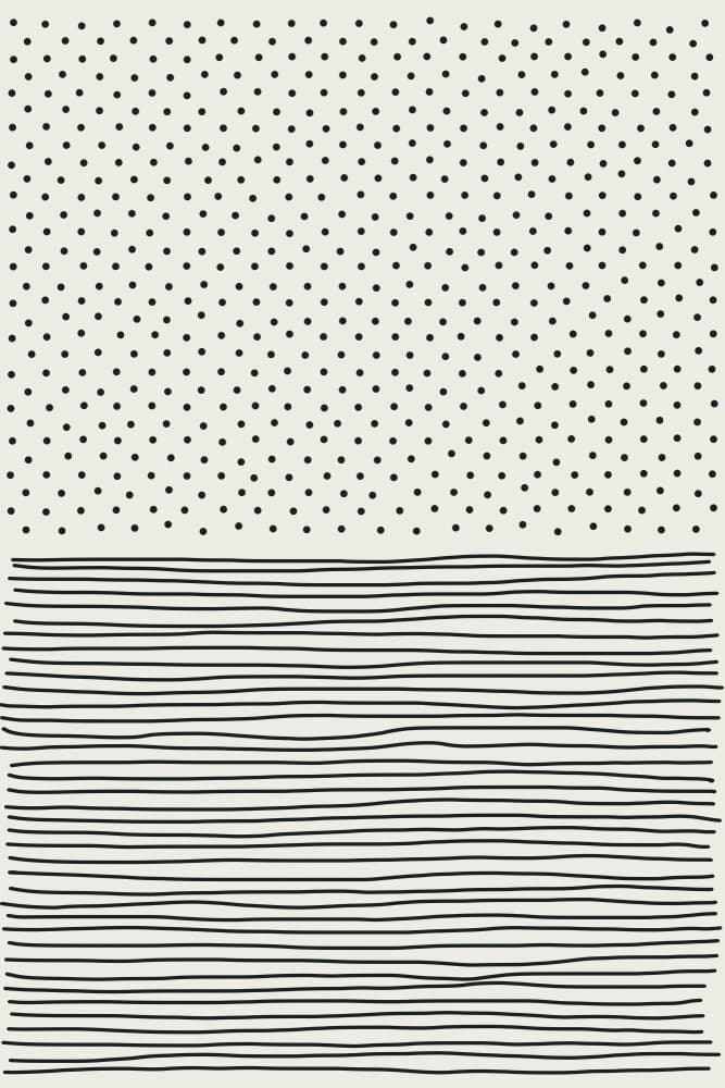 Abstract Dot Line Pattern by jay stanley — canvas wall art