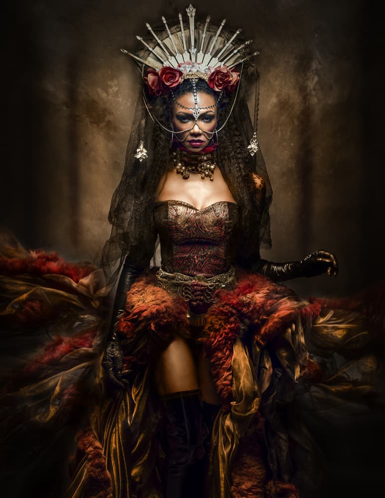 Dark Fantasy Queen by Siegart — canvas wall art