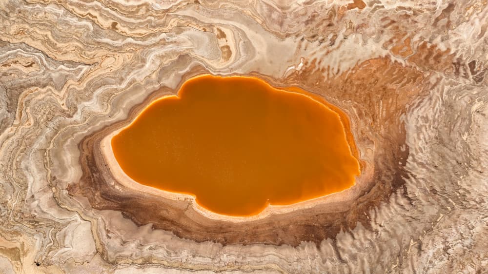 Vibrant Desert Basin by Ido Meirovich — canvas wall art