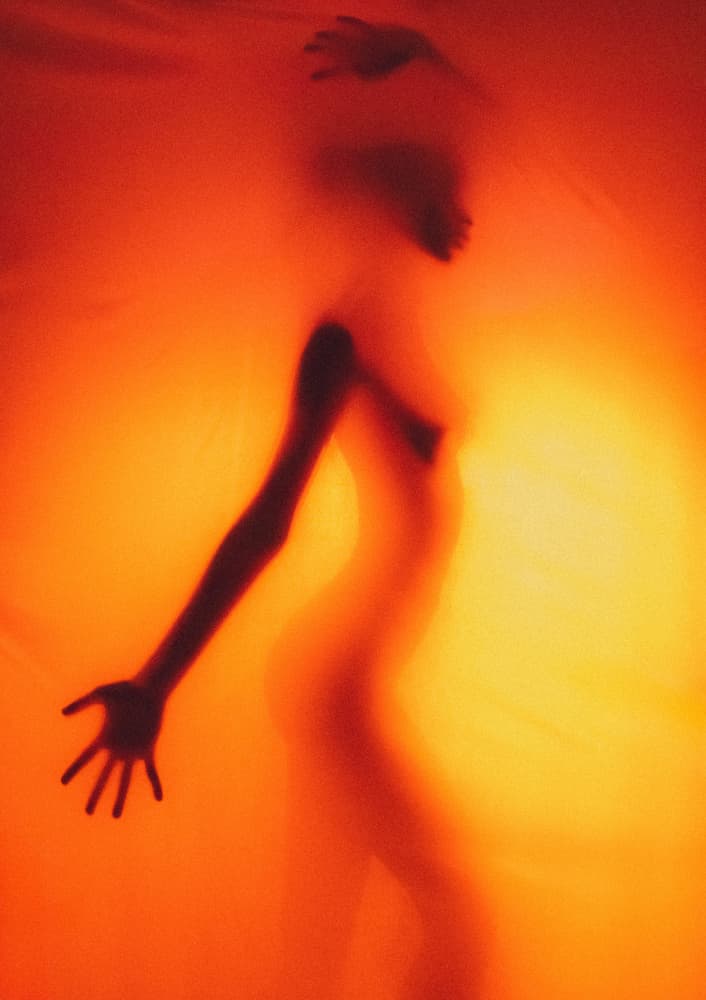 Sensual Orange Glow by ADIREK M — canvas wall art