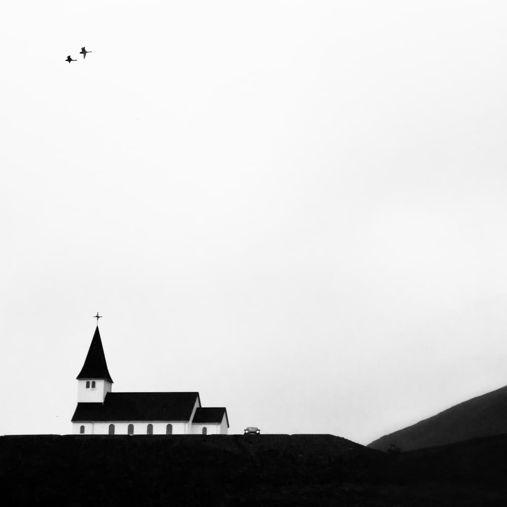 Isolated Nordic Church by swapnil deshpande — canvas wall art
