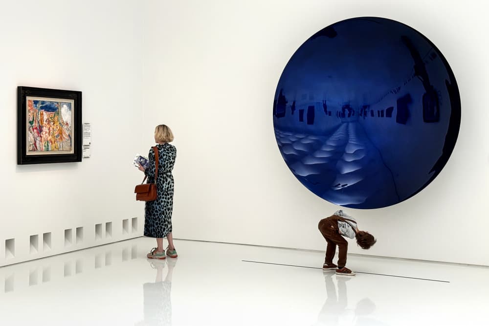 Exploring Modern Art Gallery by Lus Joosten — canvas wall art
