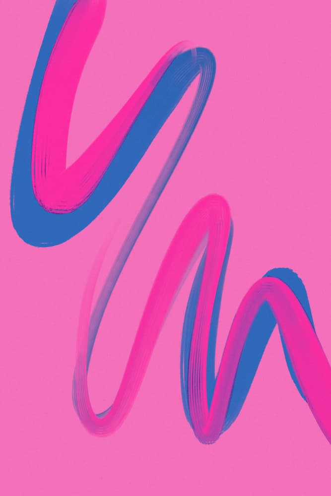 Vivid Swirl Dance by Treechild — canvas wall art