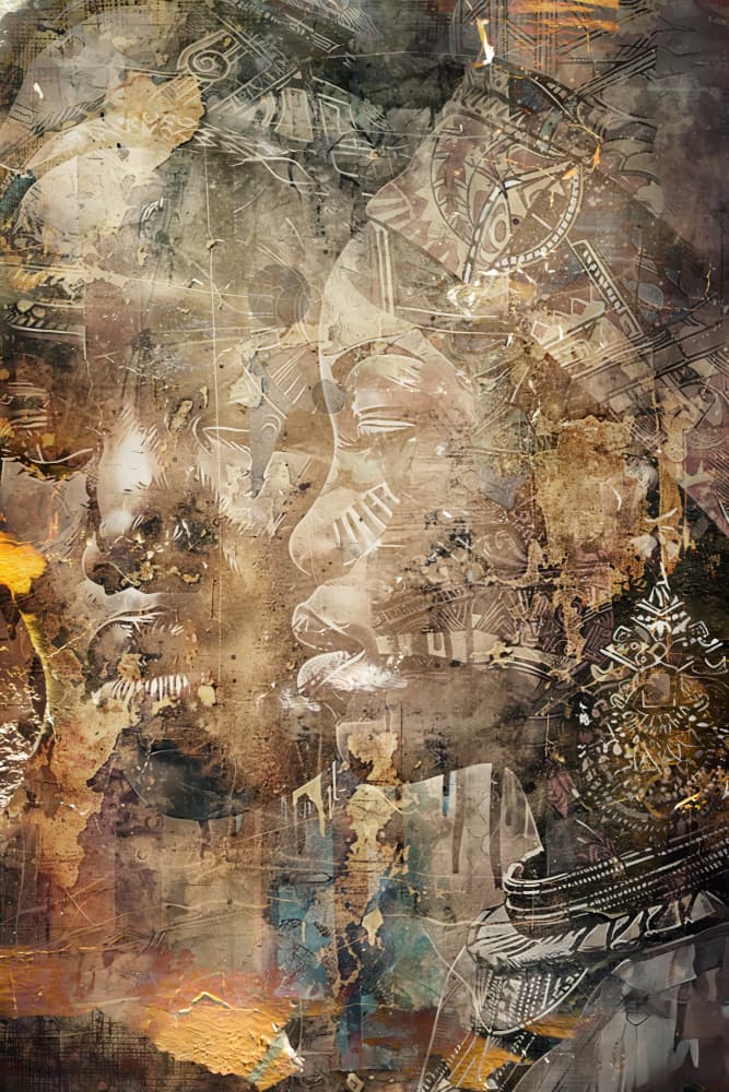 Ancestral Spirits by Rafal Kulik — canvas wall art