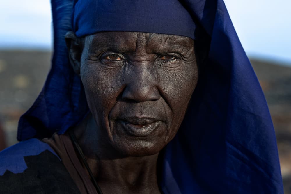 African Woman Portrait by Joxe Inazio Kuesta Garmendia — canvas wall art