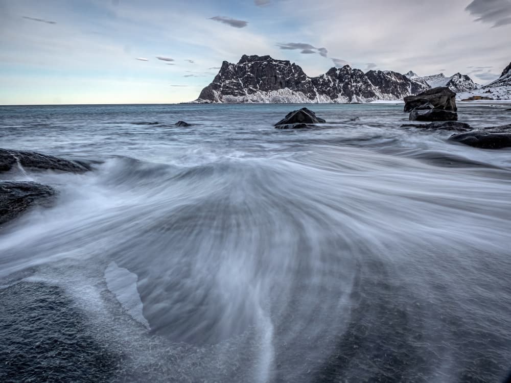 Serene Arctic Shore by Henk Goossens — canvas wall art