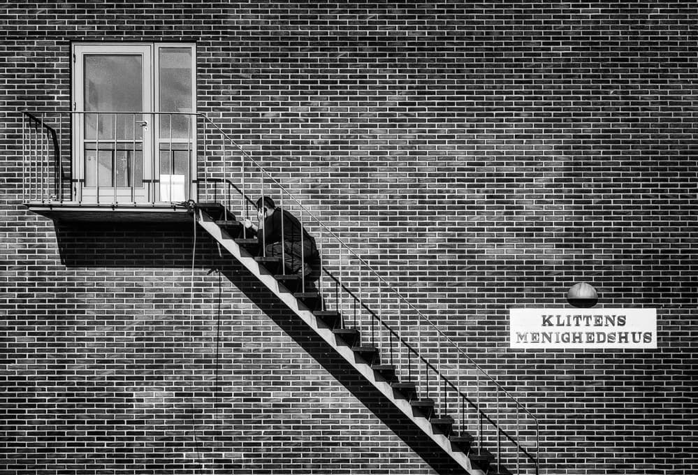 Ascending Brick Wall by Adam Dauria ☂ — canvas wall art