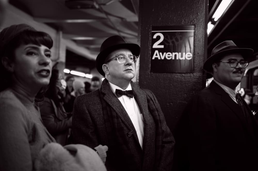 New York Subway Style by Xiaoyuan Xu — canvas wall art