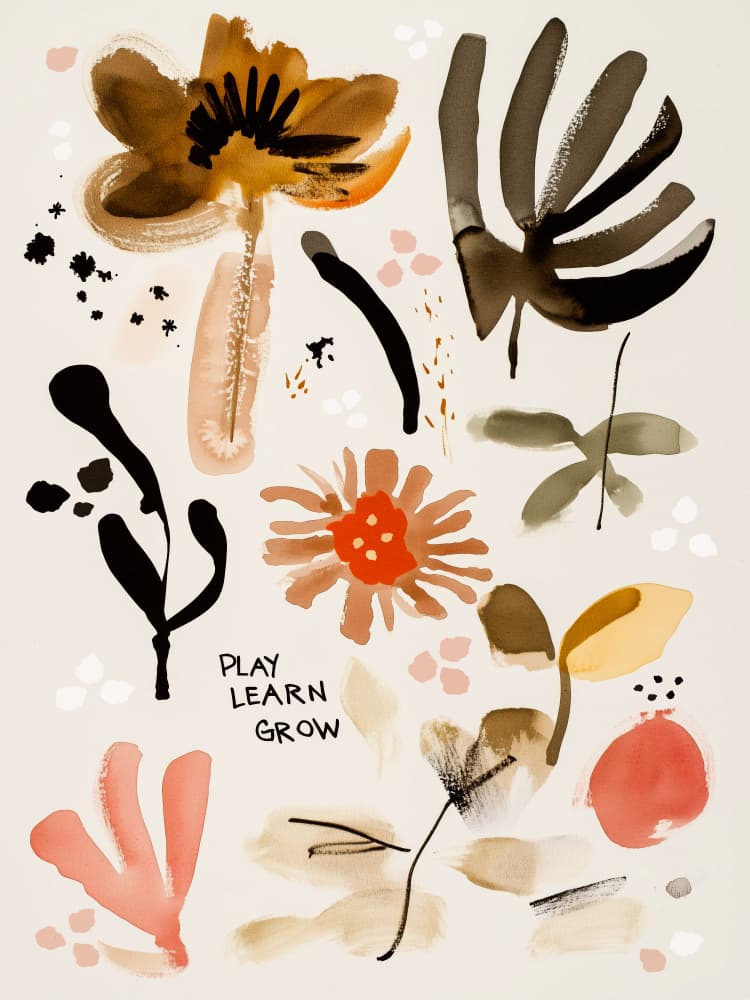 Blooming Whimsy by Treechild — canvas wall art