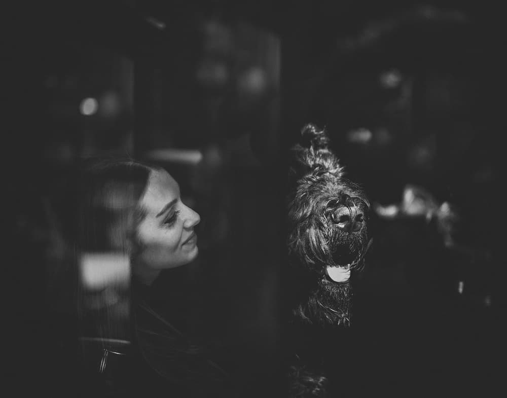 Quiet Connection Dark by Yuri Shepelev — canvas wall art