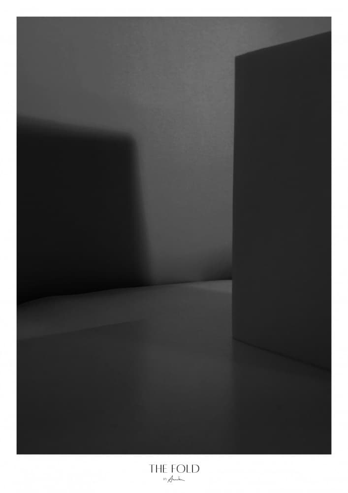 Minimalist Shadow Play by Annika John — canvas wall art