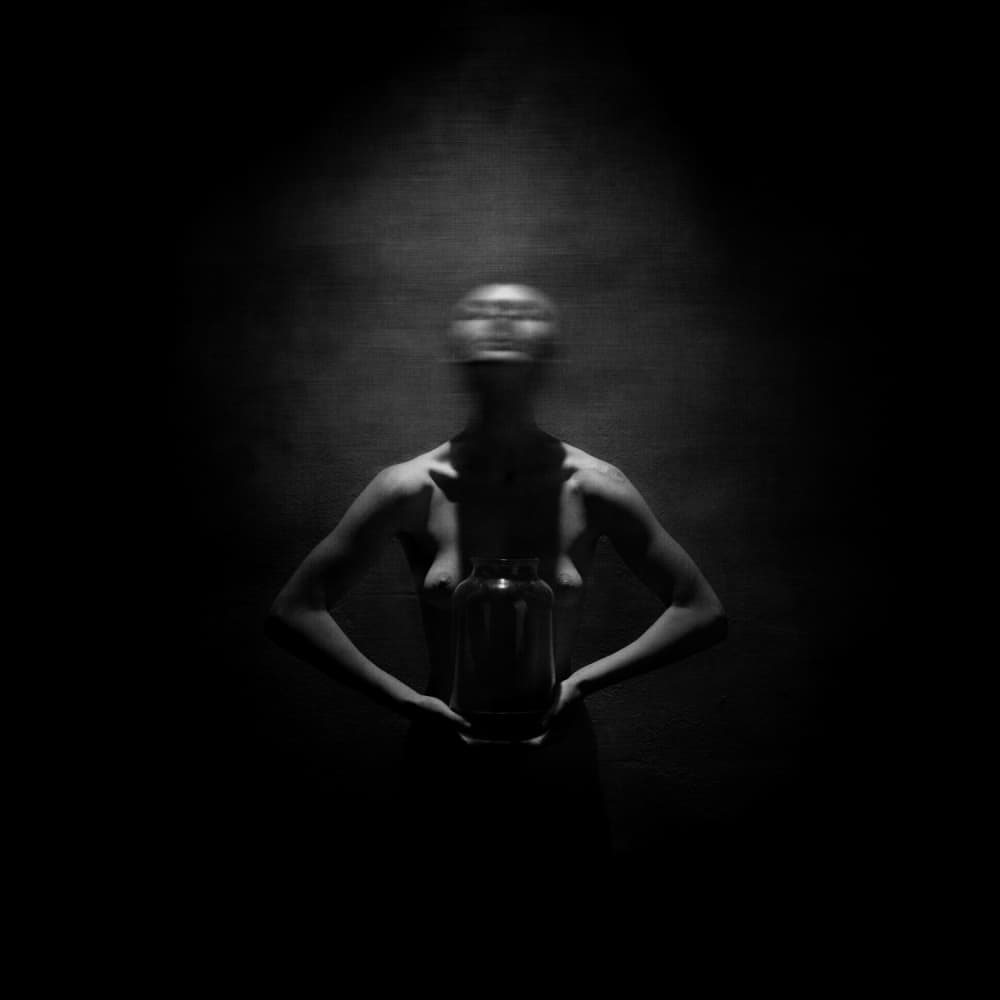 Mysterious Nude with Jar by Yaroslav Vasiliev-Apostol — canvas wall art