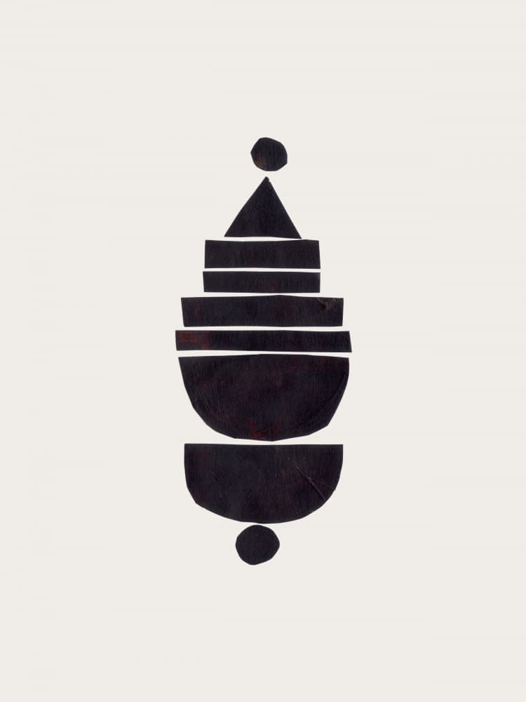 Minimalist Geometric Stack by Ejaaz Haniff — canvas wall art