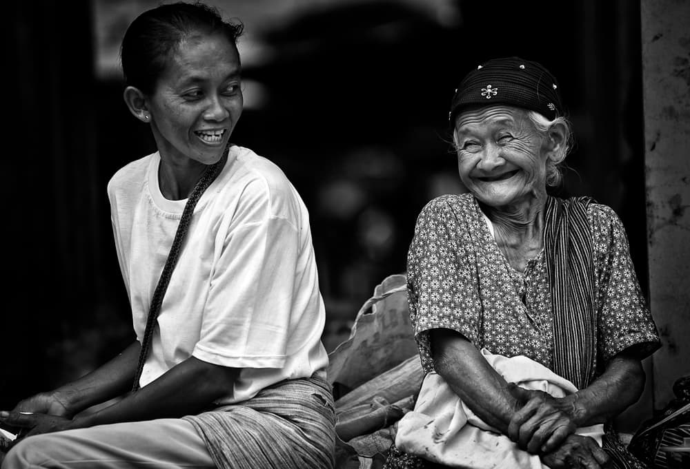 Joyful Shared Moment by Hari Sulistiawan — canvas wall art