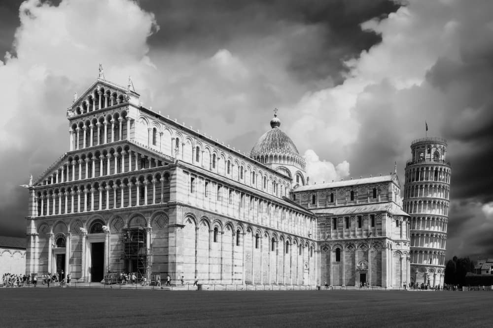 Pisa Cathedral Leaning Tower by Oleksandr Smakhtin — canvas wall art