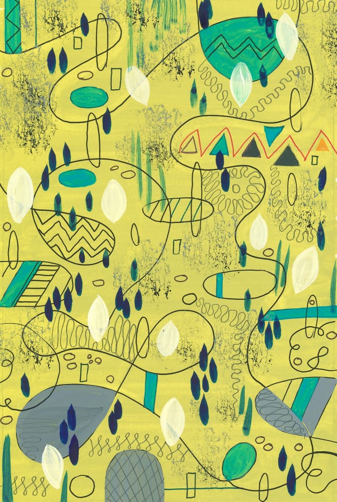 Whimsical Patterns by Isabelle Brent — canvas wall art