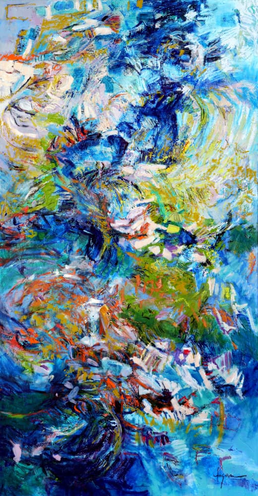 Vivid Petal Whispers by Dorothy Fagan — canvas wall art