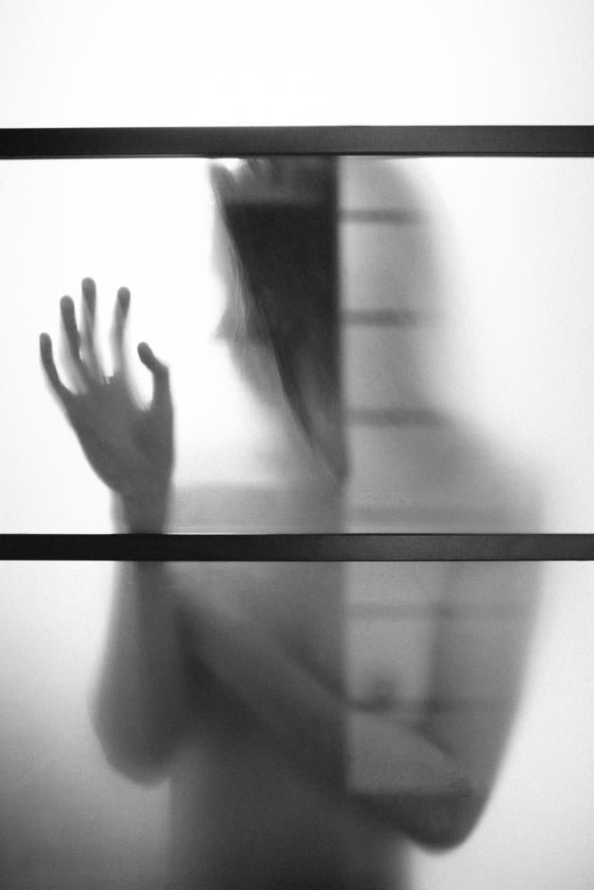 Mysterious Blurry Figure by Borislav Kornienko — canvas wall art