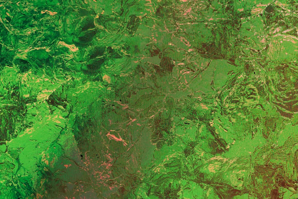 Emerald Textured Surface by Josie George — canvas wall art