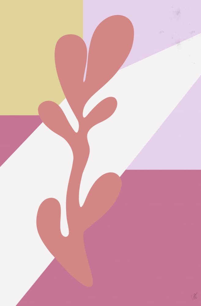 Fluid Organic Forms by Anne-Marie Volfova — canvas wall art