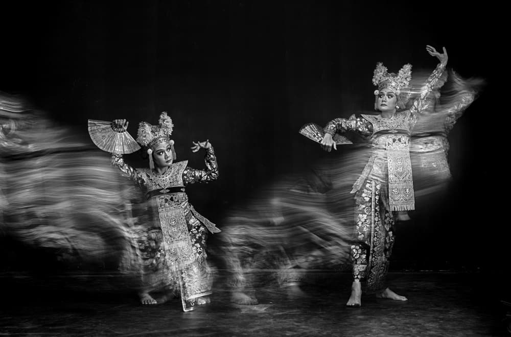 Balinese Dance Motion by Angela Muliani Hartojo — canvas wall art