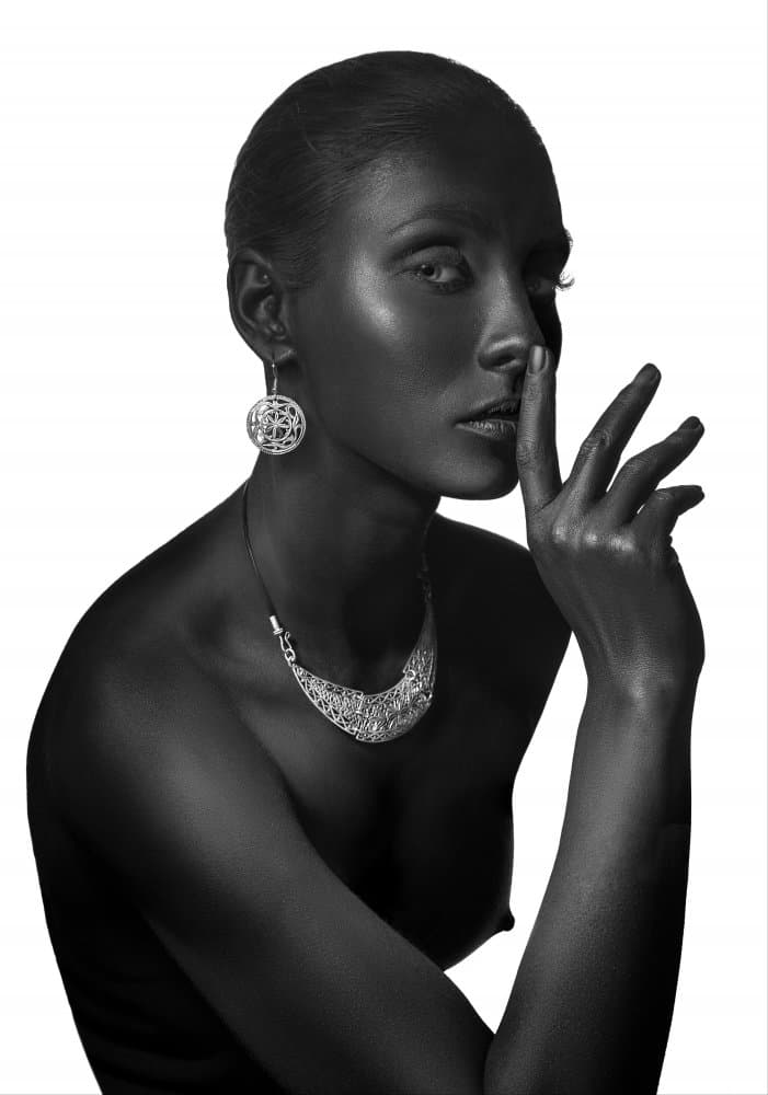 Quiet Dark Beauty by Mark Nazarov — canvas wall art
