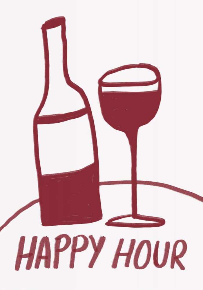 Happy Hour by Athene Fritsch — canvas wall art