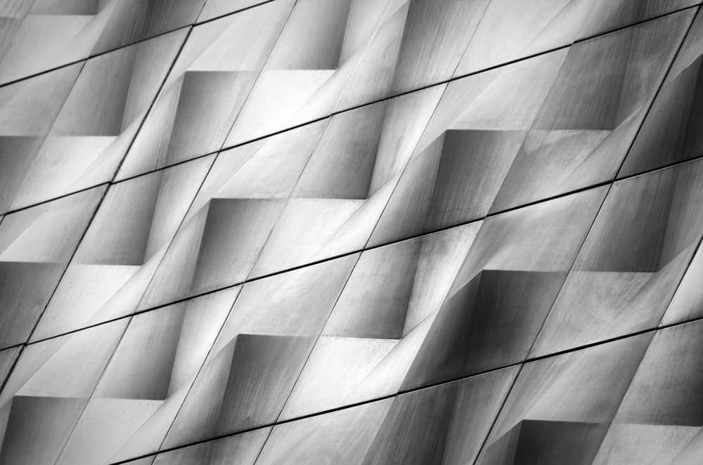 Abstract Geometric Architecture by Hans-Wolfgang Hawerkamp — canvas wall art