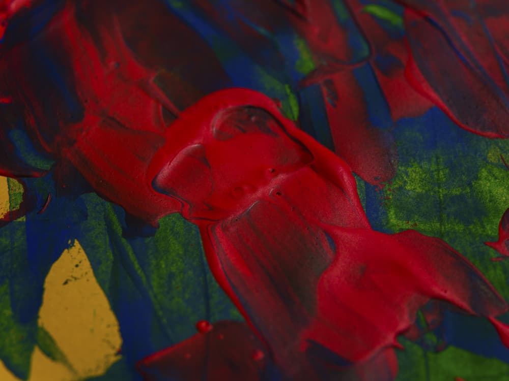 Vibrant Abstract Paint Strokes by engin akyurt — canvas wall art
