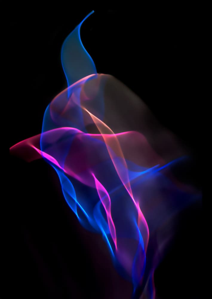 Ethereal Light Flow by Gaby Grohovaz — canvas wall art
