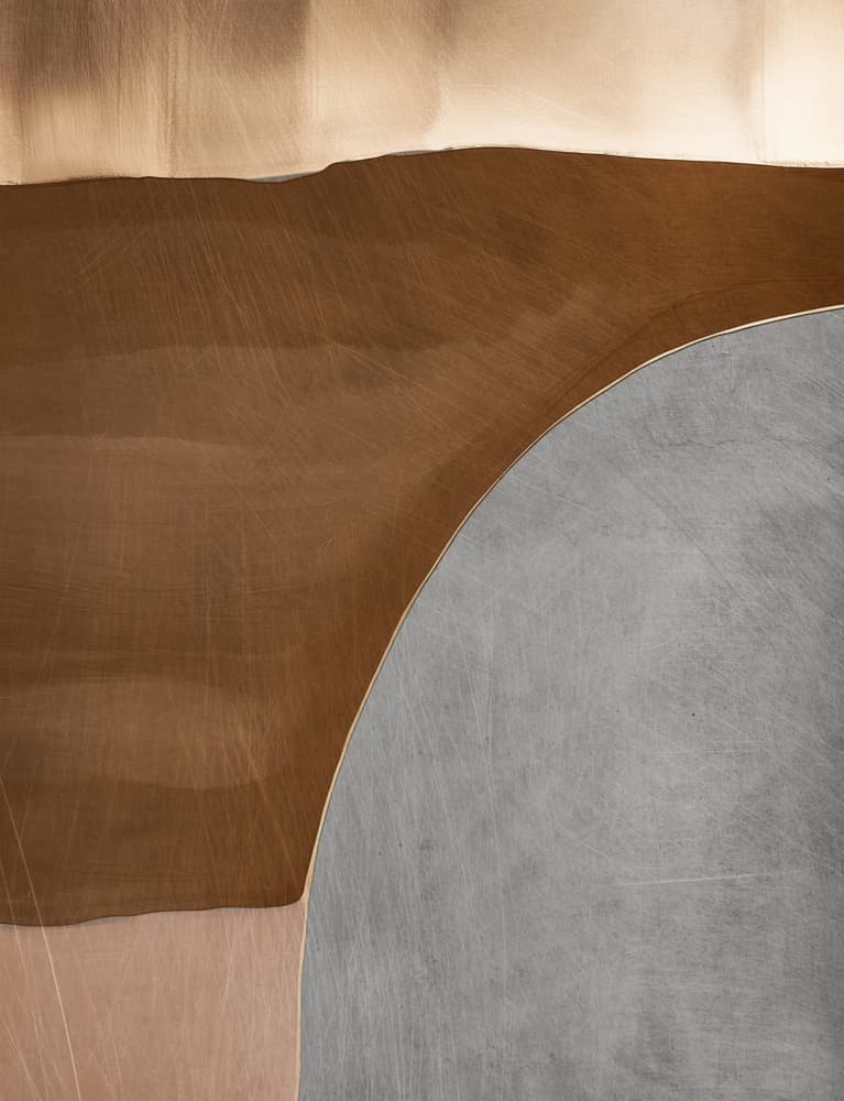 Metallic Curves Abstract by Alma — canvas wall art