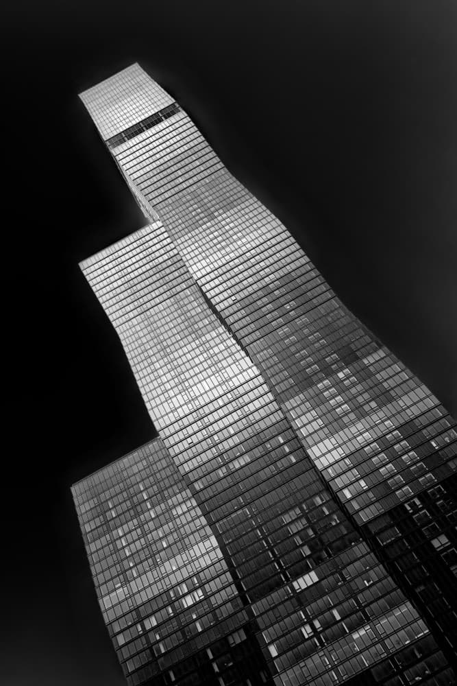 Sleek Tower Abstract by Bruno Flour — canvas wall art