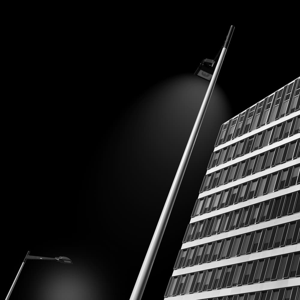 Urban Light Geometry by Jeroen van de Wiel — canvas wall art
