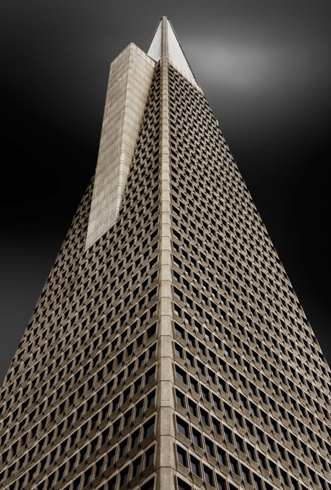 Dramatic Skyscraper Ascent by Jois Domont ( J.L.G.) — canvas wall art