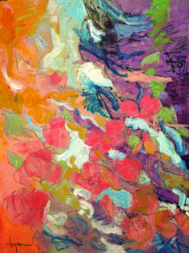  Graceful Descent by Dorothy Fagan — canvas wall art