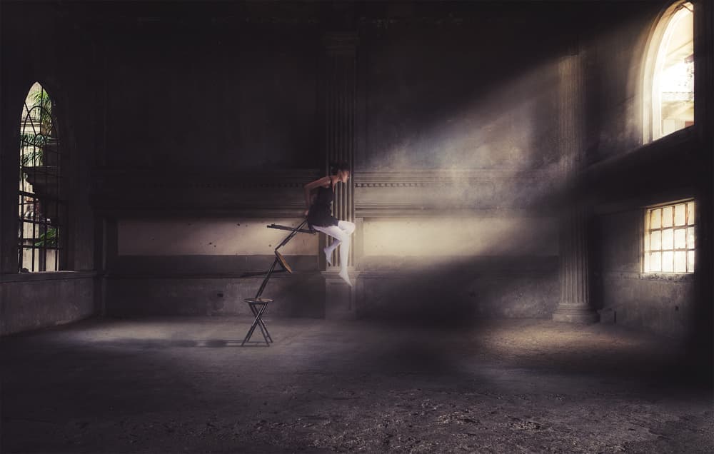 Ethereal Balance by CJ Tajonera Bio — canvas wall art