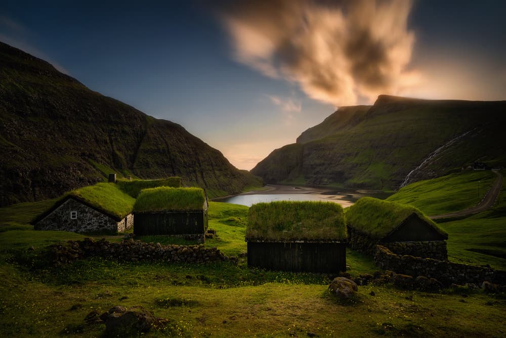 Serene Green Roof Valley by Wojciech Kruczynski — canvas wall art