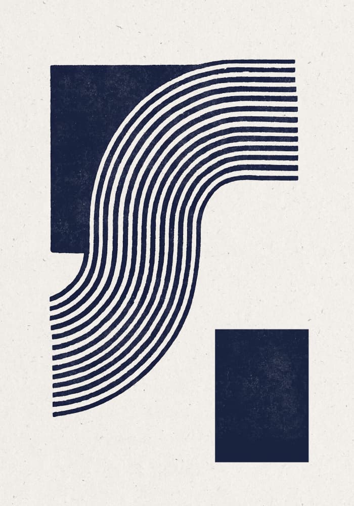 Modern Object No.12 by THE MIUUS STUDIO — canvas wall art