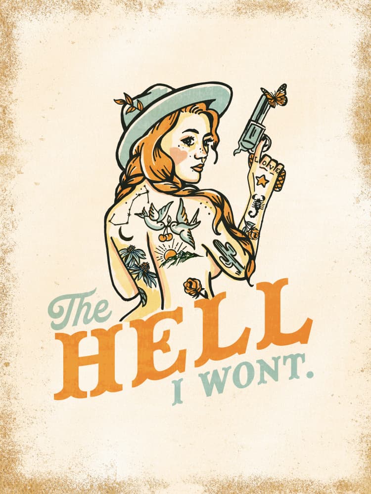 Untitled by The Whiskey Ginger — canvas wall art