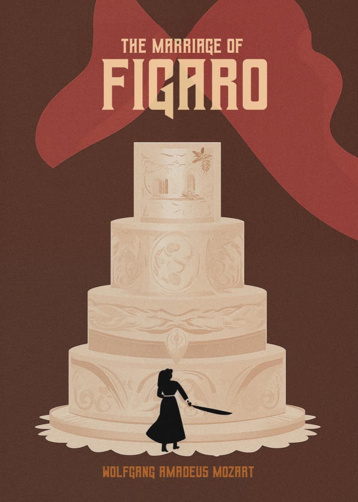 Figaro Wedding Cake by Andreas Magnusson — canvas wall art
