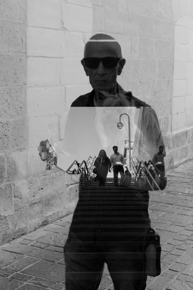 Project Double Exposure 110 by Martin Agius — canvas wall art