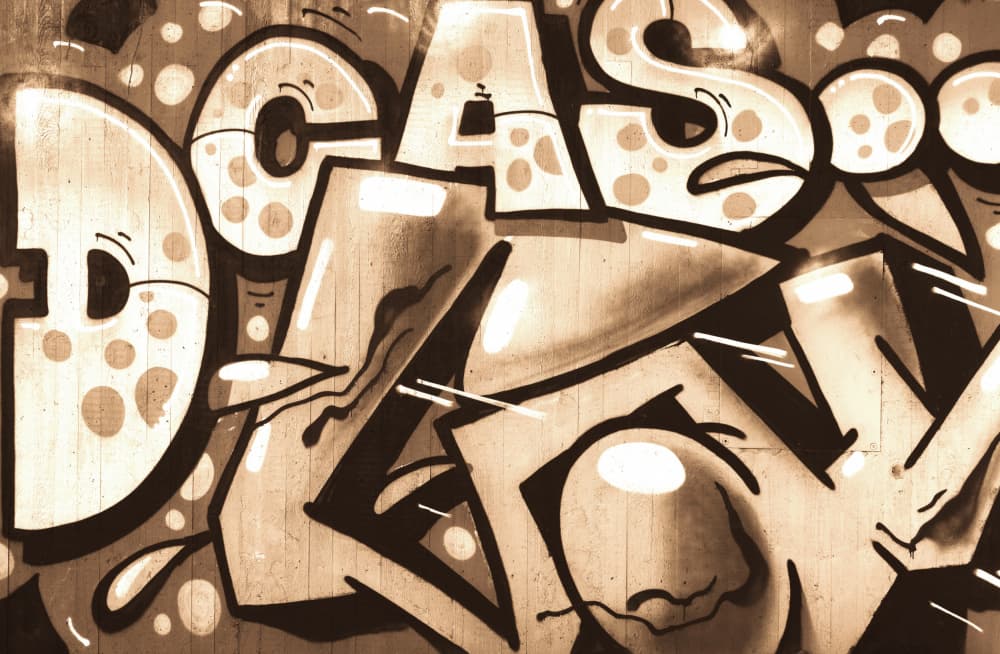 Urban Graffiti Style by Christina Sillen — canvas wall art