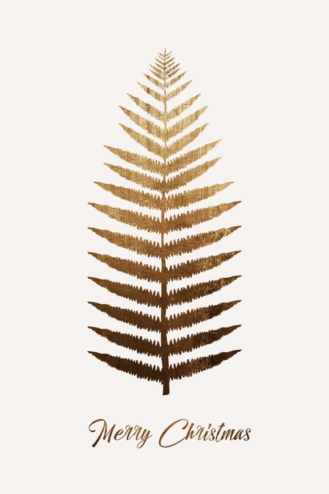 Merry Christmas by Kubistika — canvas wall art