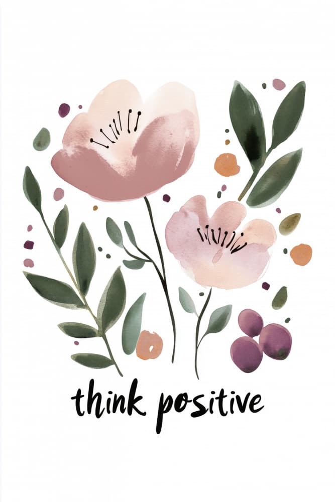 Thinkpositiven03 by Treechild — canvas wall art