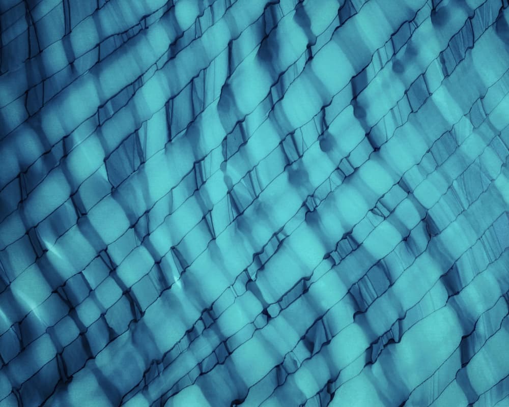 Fluid Blue Ripples by Tara Mann — canvas wall art
